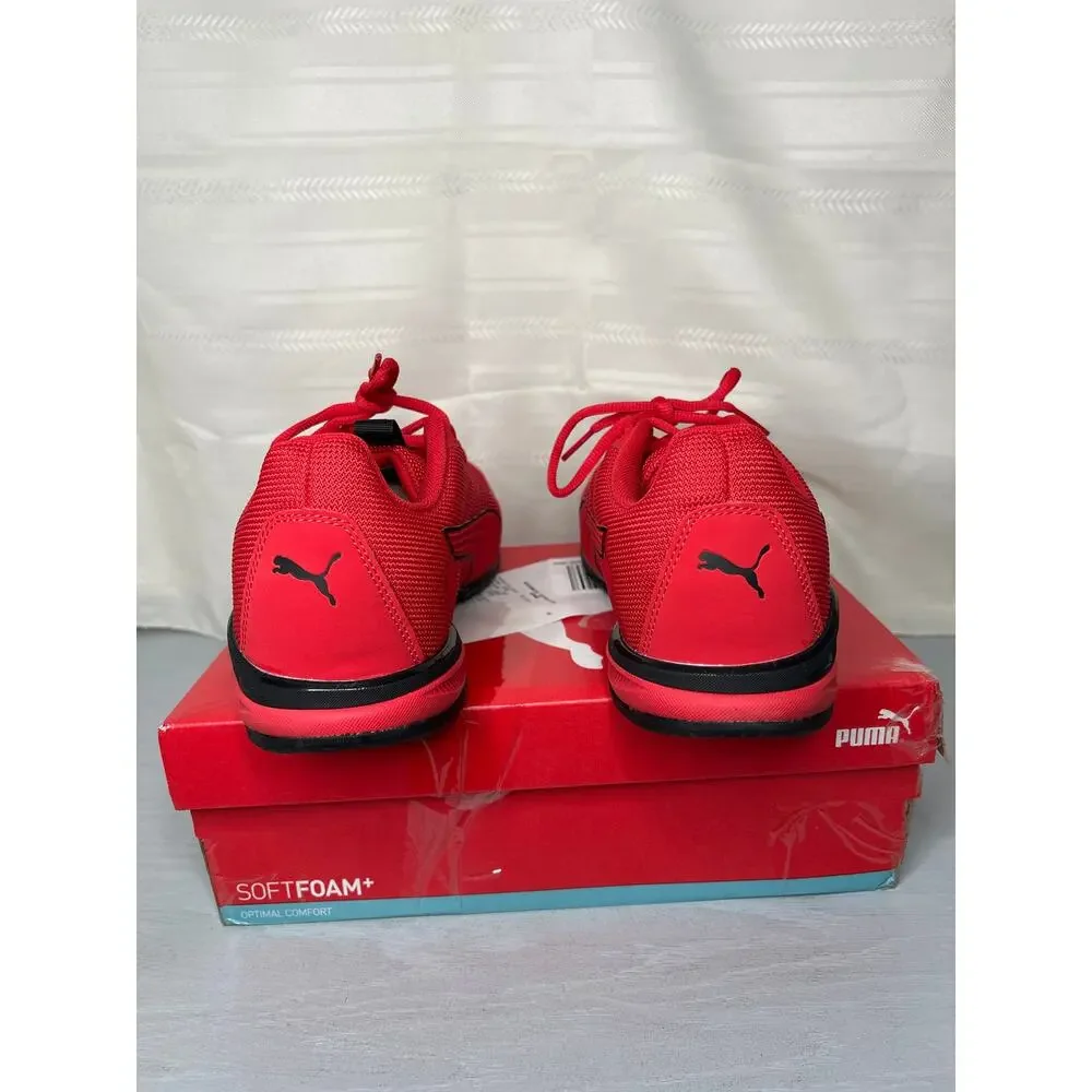 Puma Electro Mens 9.5 For All Time Red Softfoam Running Shoes